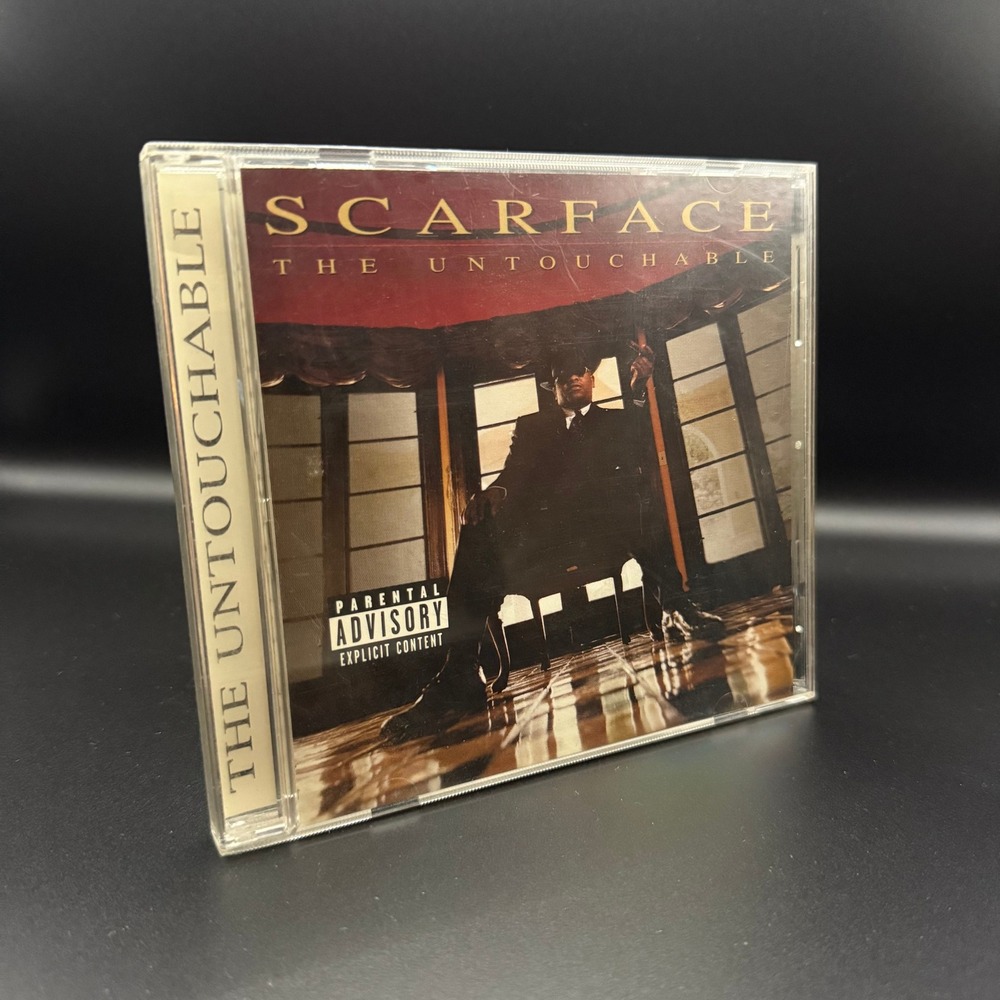 Scarface The Untouchable CD 1997 Rap-A-Lot Records 2Pac Dr Dre Ice Cube